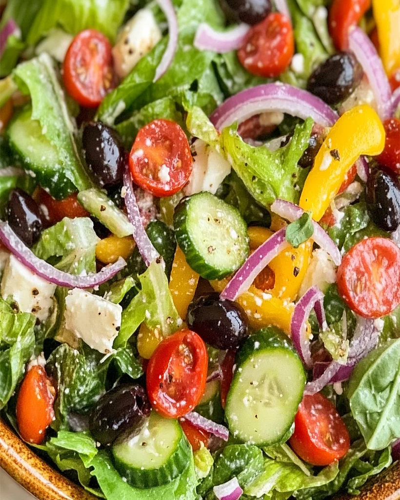 Massive Classic Italian Salad Recipe - Flavorful, Easy & Hearty