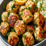 Mediterranean Chicken Meatballs - Quick & Flavorful Recipe