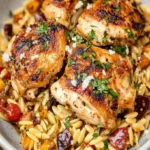 Mediterranean Chicken and Orzo - Easy 30-Minute Recipe