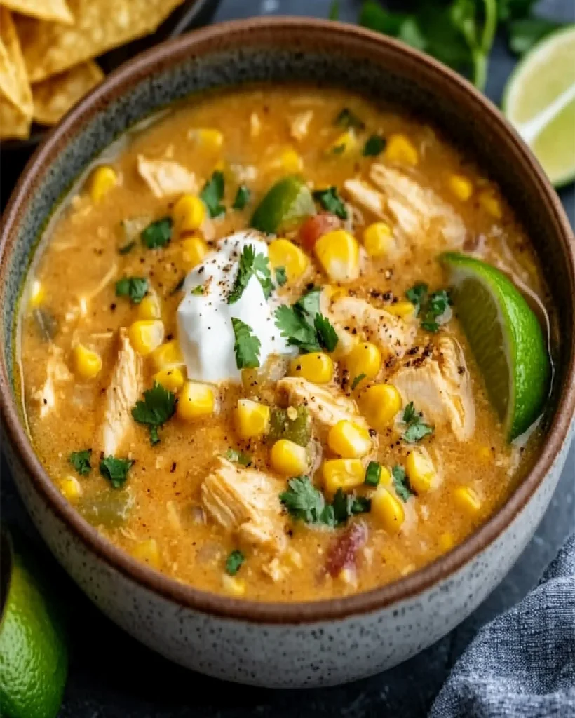 Mexican Corn Chicken Soup – Hearty, Flavorful, Easy Recipe