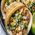 Mexican Street Corn Chicken Tacos - Easy, Flavorful Recipe