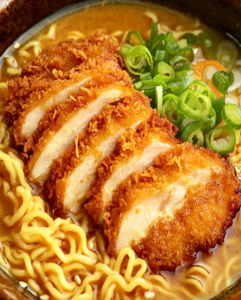 Miso Ramen with Chicken Katsu - Easy and Delicious Recipe