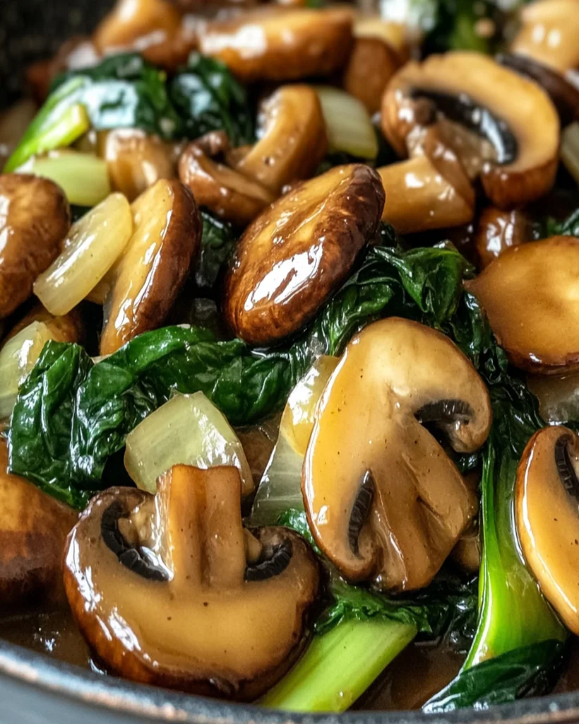 Mushroom and Bok Choy Stir-Fry - Quick and Healthy Recipe