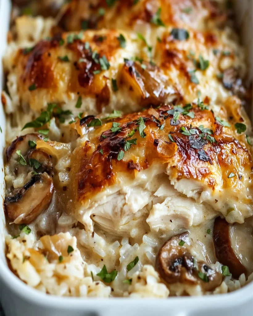 No-Peek Chicken Casserole Recipe - Easy Comfort Food Dish