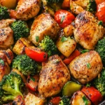 One Pot Chicken and Vegetables Skillet – Healthy Low Carb Recipe