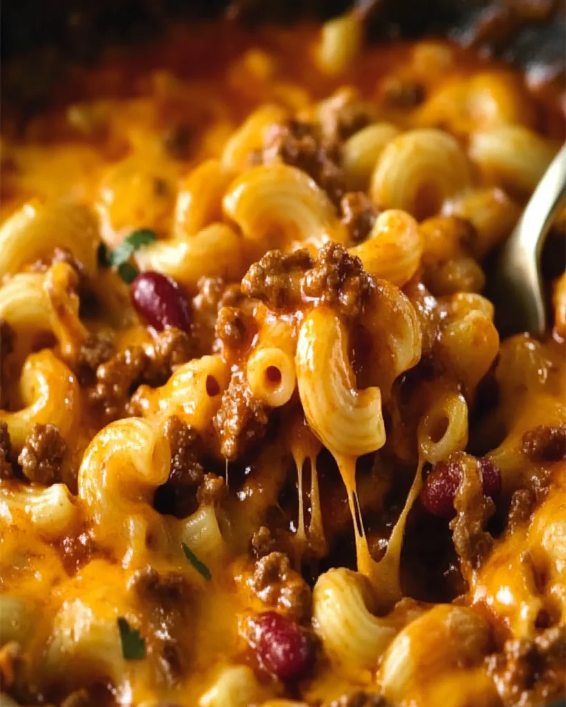 One Pot Chili Mac and Cheese Recipe - Quick & Easy Comfort Meal