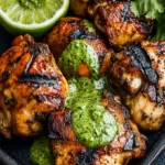 Peruvian Chicken Recipe: Delicious Chicken with Green Sauce