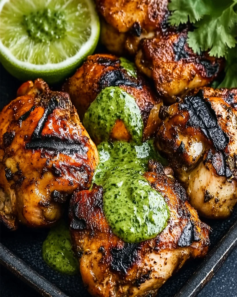 Peruvian Chicken Recipe: Delicious Chicken with Green Sauce