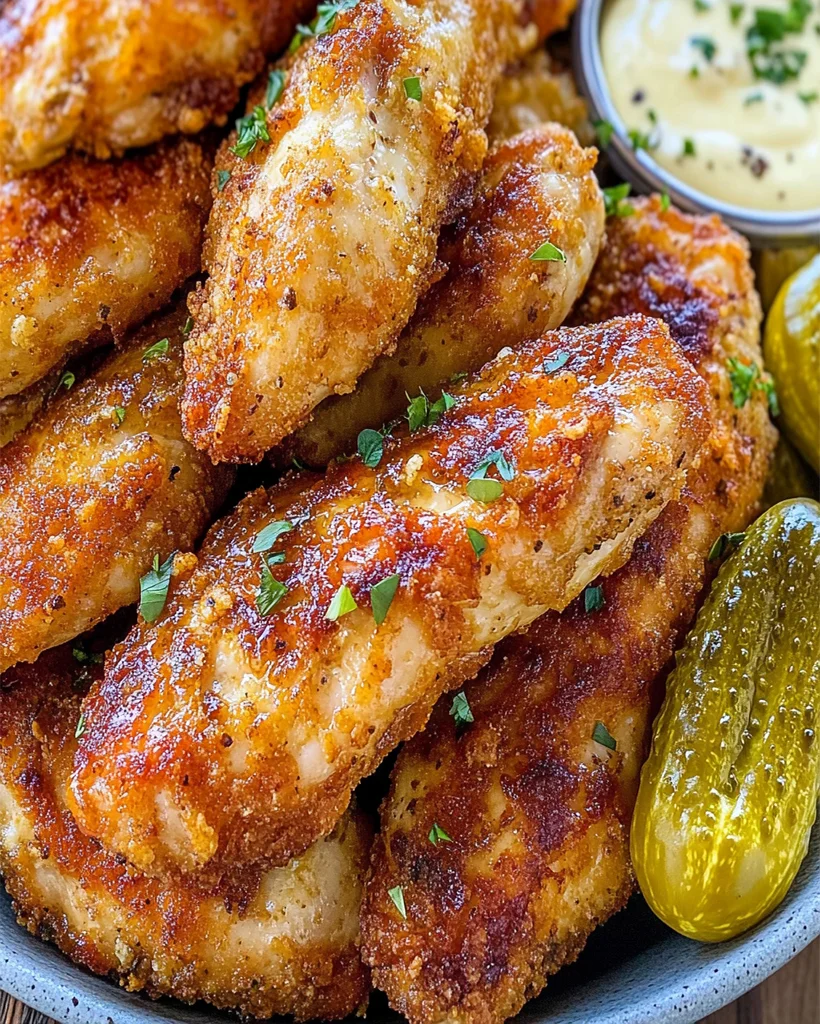 Pickle Juice Marinated Chicken Tenders Recipe - Easy & Juicy