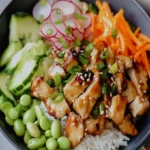 Ponzu Chicken Rice Bowls - Easy, Flavorful, Fresh Recipe