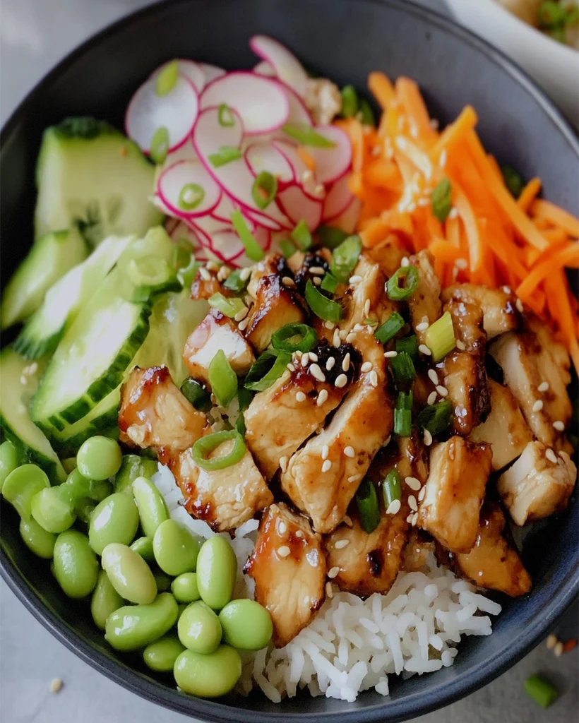 Ponzu Chicken Rice Bowls - Easy, Flavorful, Fresh Recipe