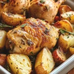 Poulet à l’italienne et Pommes de Terre - Easy Recipe