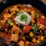 Roasted Poblano Chicken Chili - Creamy, Flavorful Recipe