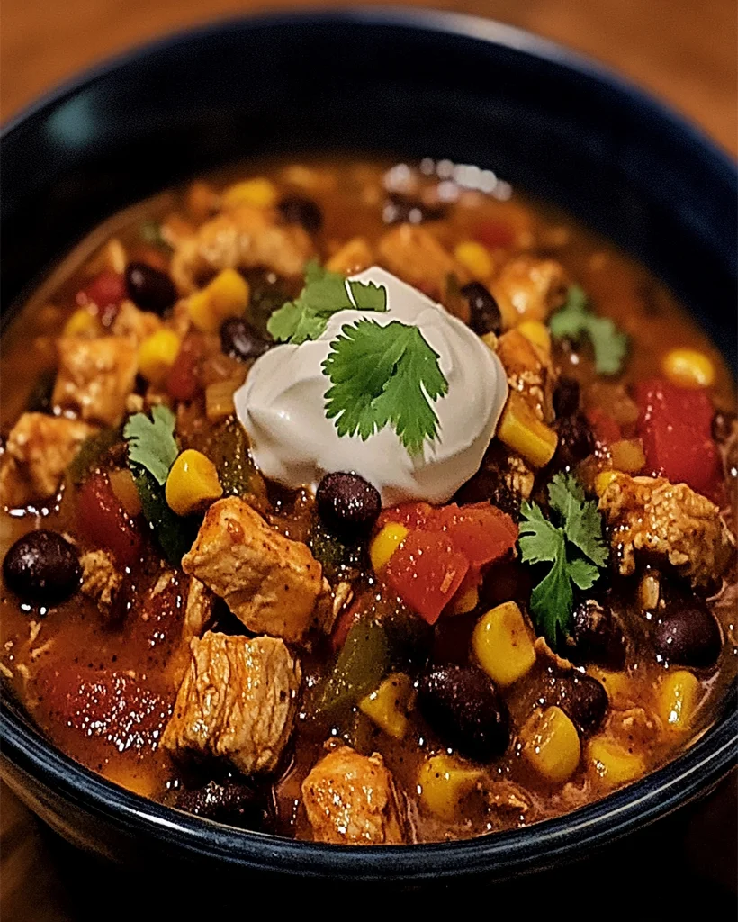 Roasted Poblano Chicken Chili - Creamy, Flavorful Recipe