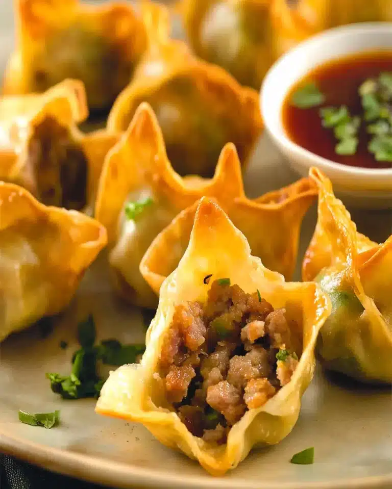 Sausage Wontons Recipe: Crispy, Cheesy Party Appetizers