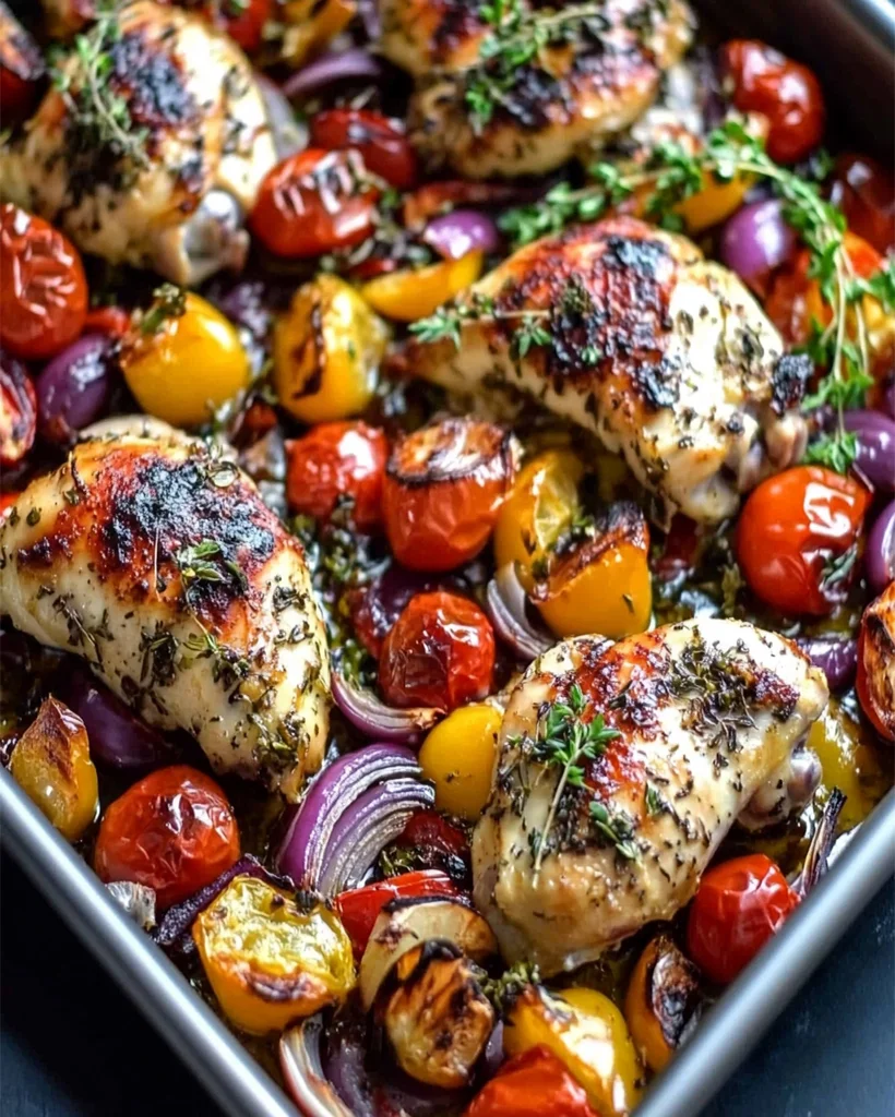 Sheet Pan Greek Chicken Recipe – Easy & Flavorful Dinner