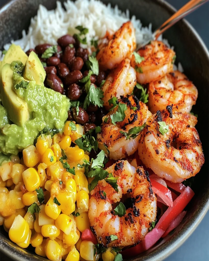 Shrimp Burrito Bowls Recipe – Easy & Flavorful Dinner Idea