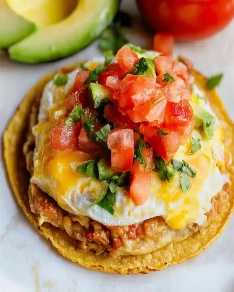 Simple Breakfast Tostadas Recipe | Easy & Delicious Meal