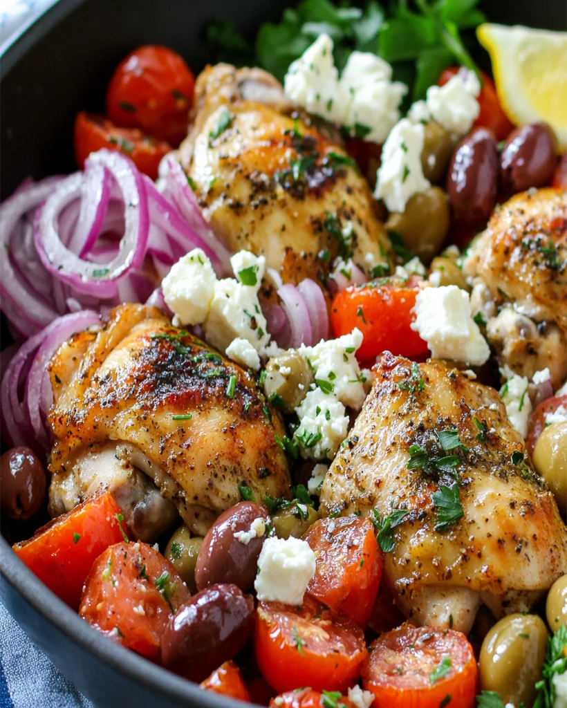 Skillet Greek Chicken Recipe - Easy, Flavorful Dinner Idea