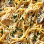 Slow Cooker Chicken Tetrazzini - Creamy Comfort Meal