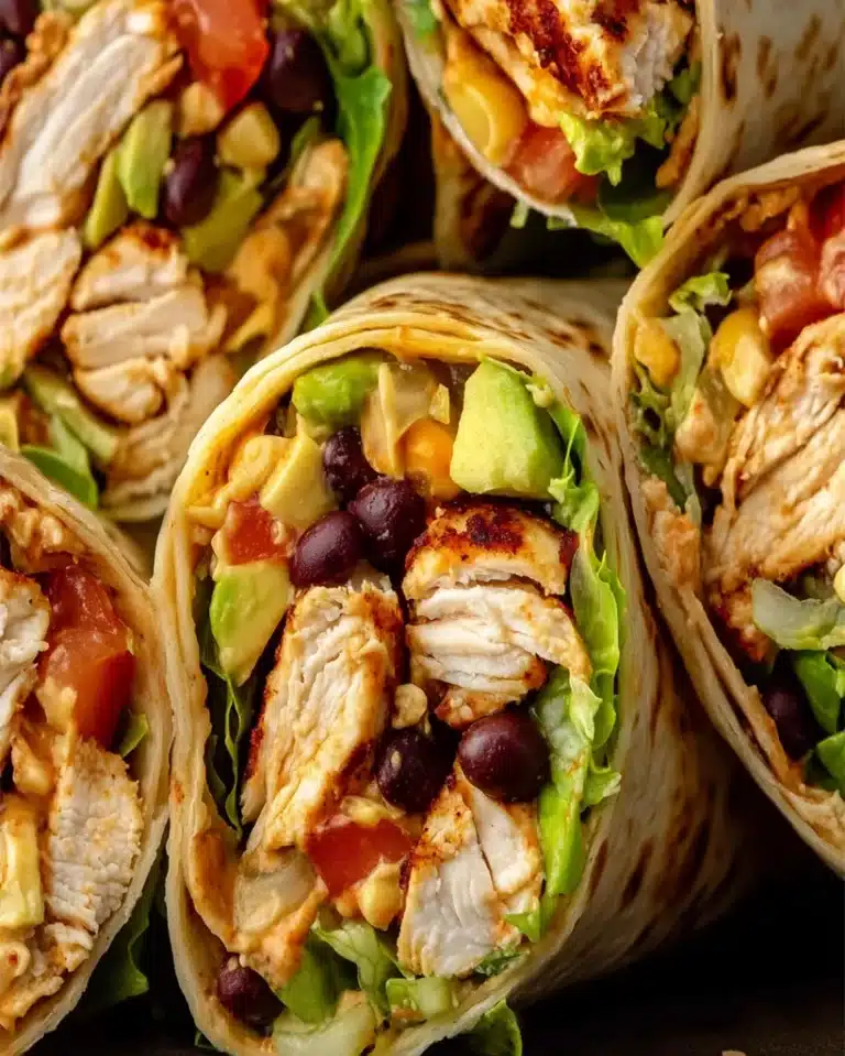 Southwest Chicken Wraps Recipe - Flavorful & Easy Meal