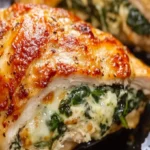 Spinach Stuffed Chicken Breast Recipe | Easy & Healthy