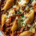 Stuffed Shells with Ground Beef Recipe - Comfort Food