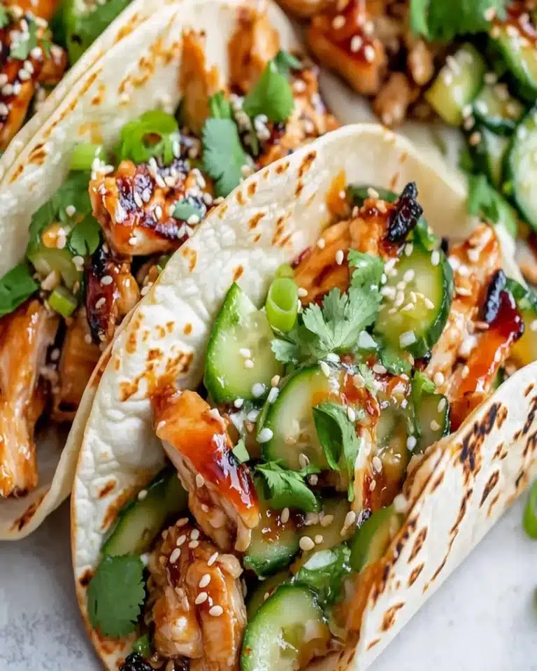 Teriyaki Chicken Tacos Recipe – Flavorful and Easy Dinner