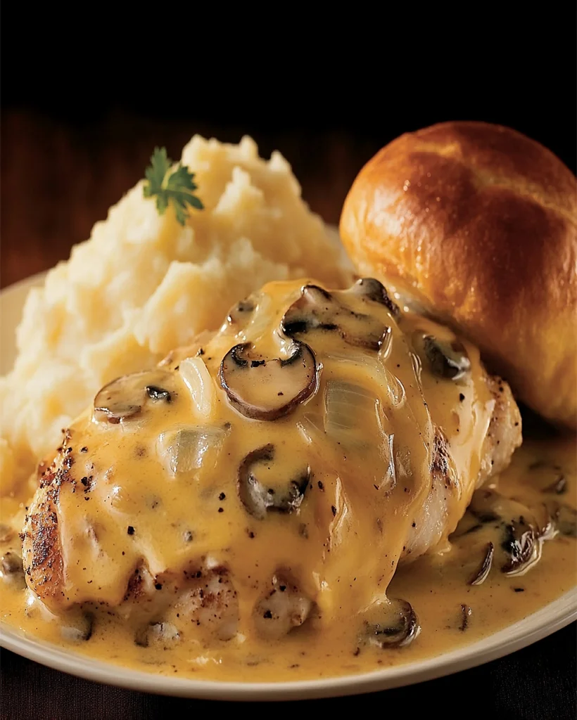 Texas Roadhouse Smothered Chicken with Jack Cheese Recipe