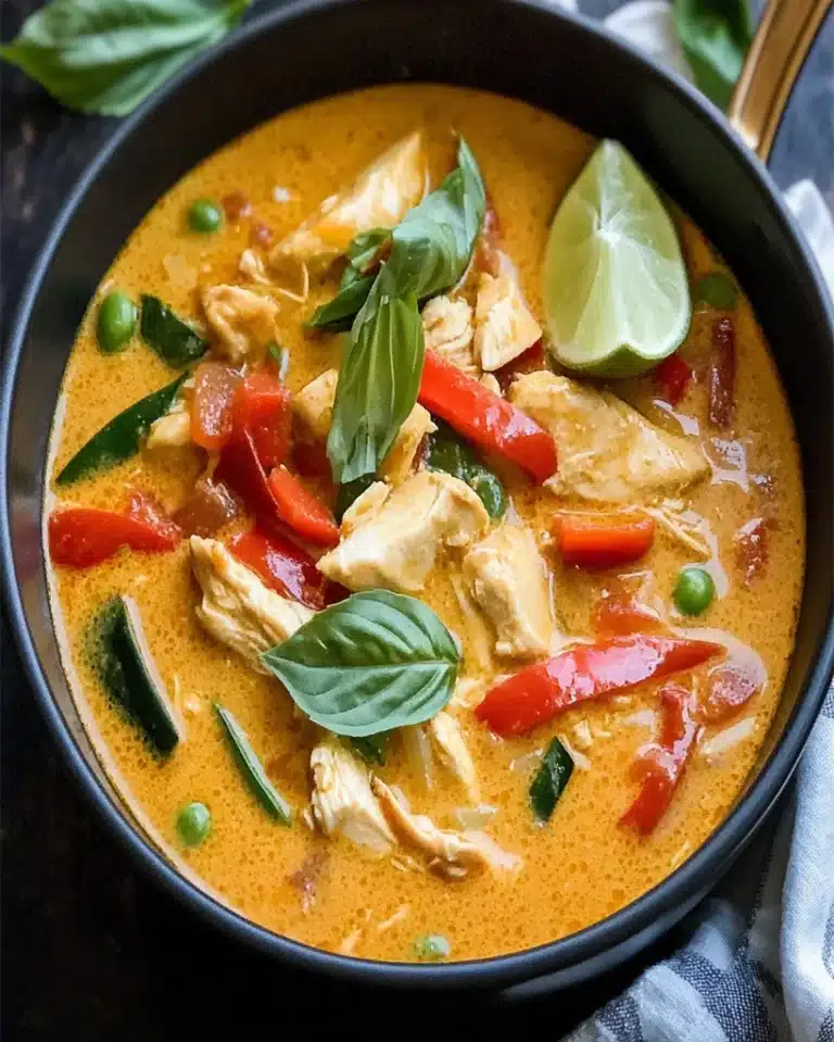Thai Red Curry Recipe - Easy Stovetop or Instant Pot Meal