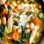 Tuscan Style Chicken Soup Recipe - Hearty & Delicious