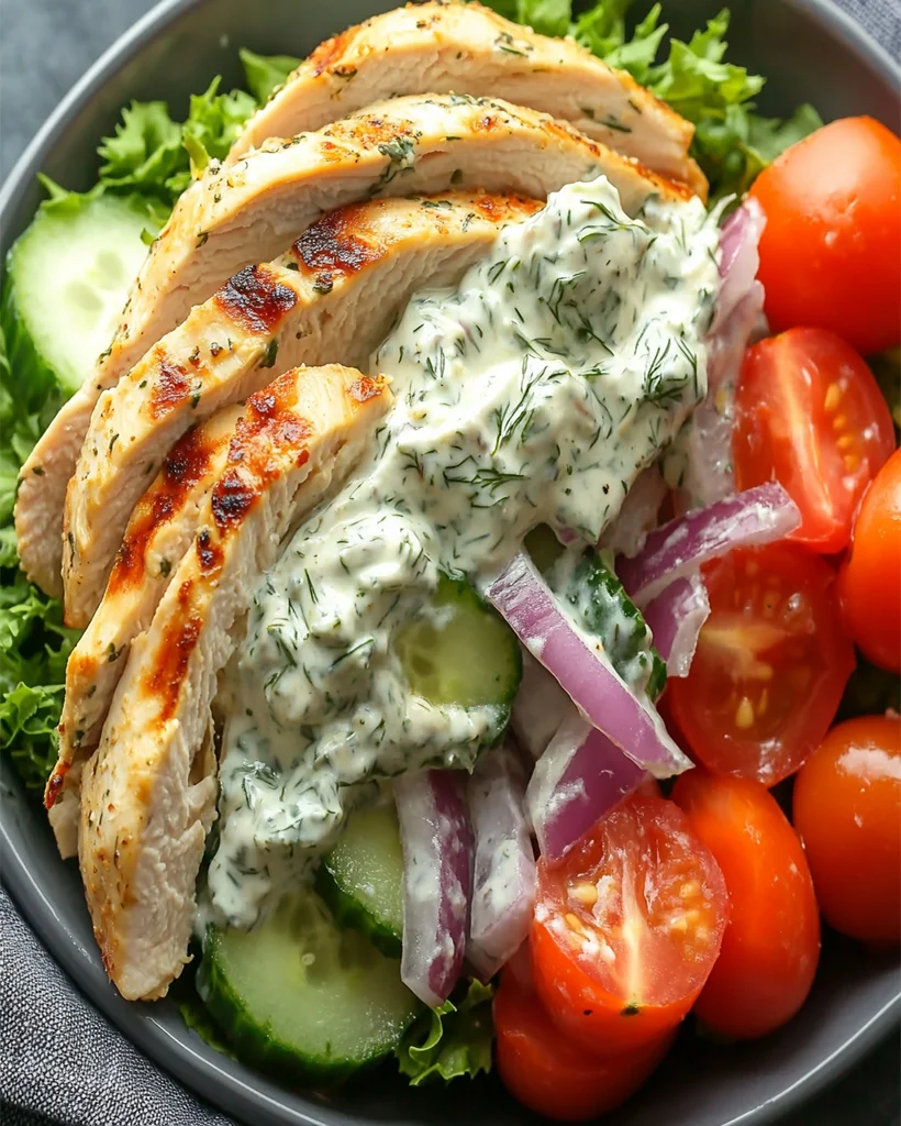 Tzatziki Chicken Salad Recipe | Fresh, Healthy, & Easy