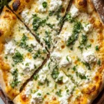 White Pizza Recipe - Easy Cheesy Pizza Bianca Delight