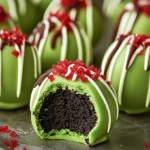 Grinch Oreo Balls – Festive Grinch-Themed Oreo Truffles