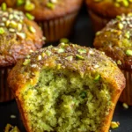 Pistachio Crunch Muffins Recipe | Delicious Nutty Treat