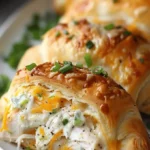 Cheesy Chicken Crescent Roll-Ups | Quick & Easy Dinner