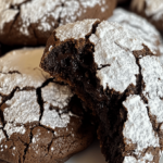 Decadent Fudgy Chocolate Crinkle Cookies Recipe