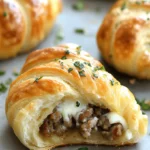 Sausage Cream Cheese Crescents – Easy Flaky Snack Recipe