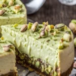 Creamy Pistachio Dream Cheesecake – Rich & Nutty Delight