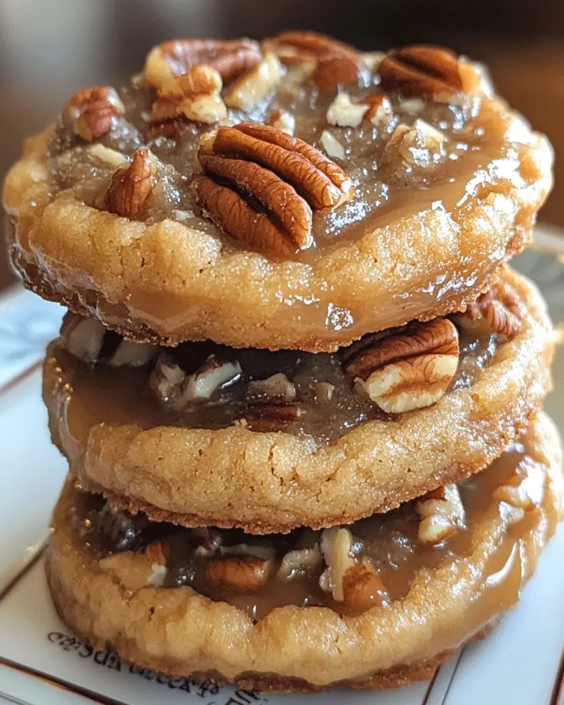 Pecan Pie Cookies Recipe – Gooey Caramel Delight