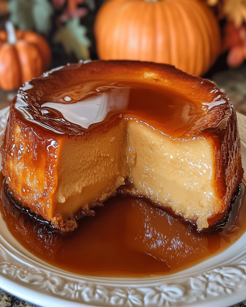 Pumpkin Flan Recipe – Creamy Caramel Pumpkin Delight