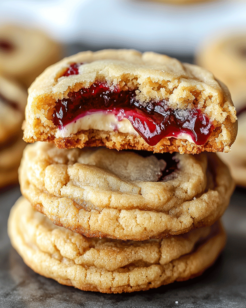 Cherry Cheesecake Stuffed Cookies – Gooey & Delicious Treat