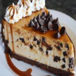 Salted Caramel Chocolate Chip Cheesecake Recipe