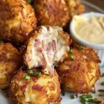 Reuben Fritters - Crispy, Cheesy Bite Snacks