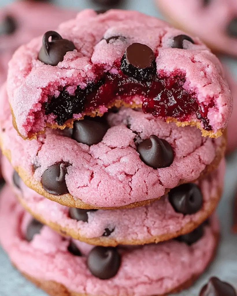 Maraschino Cherry Chocolate Chip Cookies - Easy Recipe