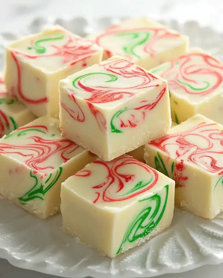 White Chocolate Christmas Fudge – Festive Holiday Treat