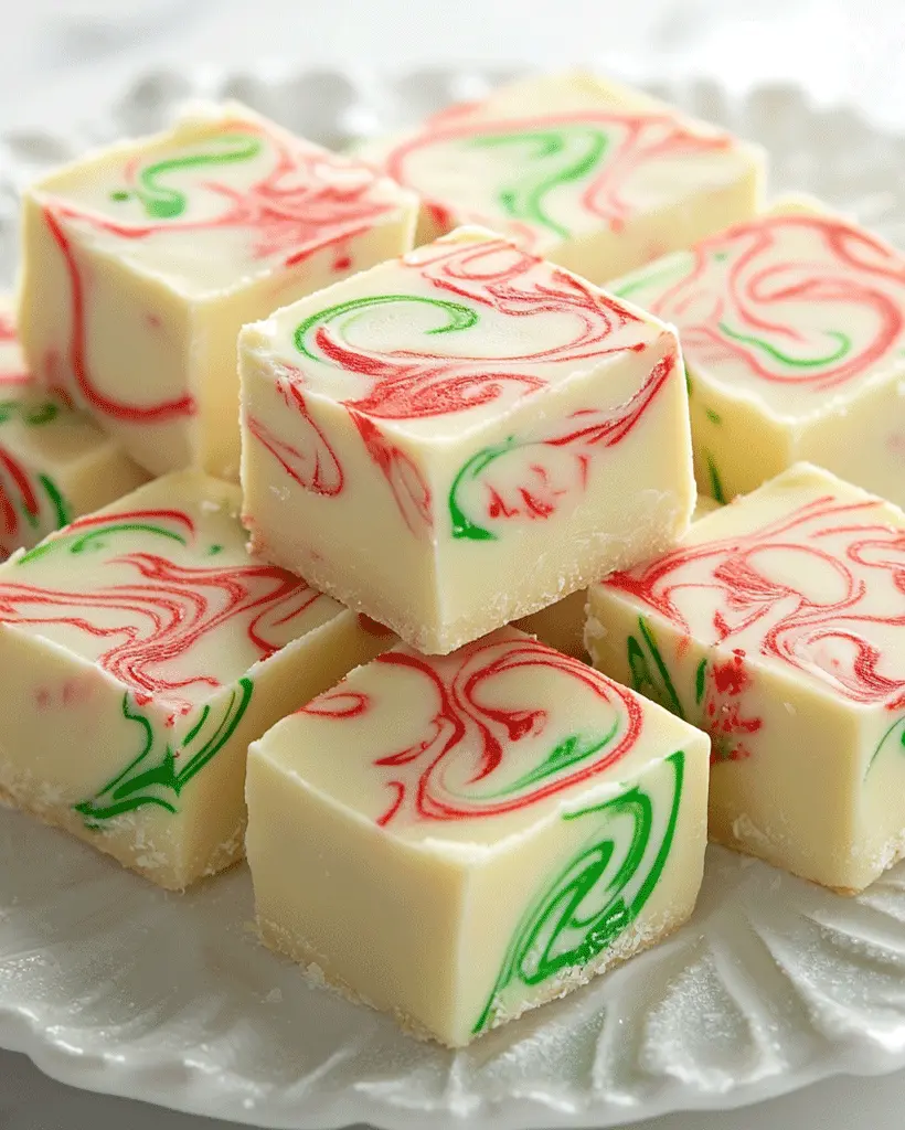 White Chocolate Christmas Fudge – Festive Holiday Treat