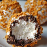 S’mores Marshmallow Crunch Truffles