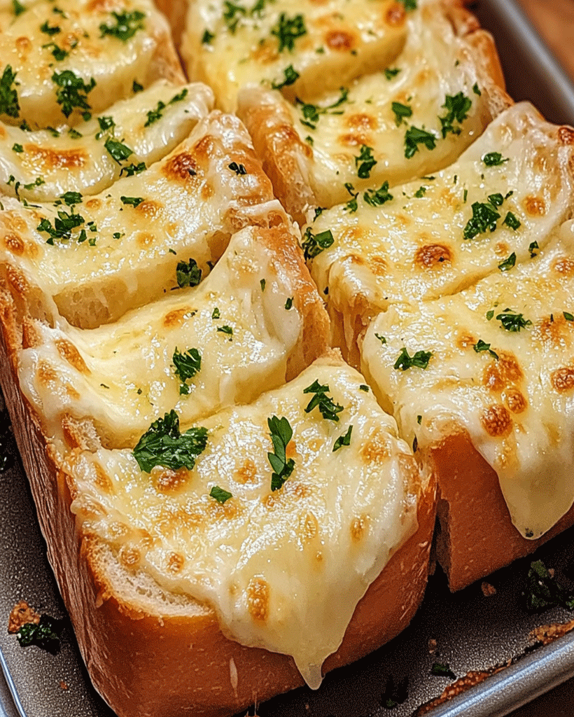 Easy Cheesy Garlic Bread Recipe | Quick & Delicious