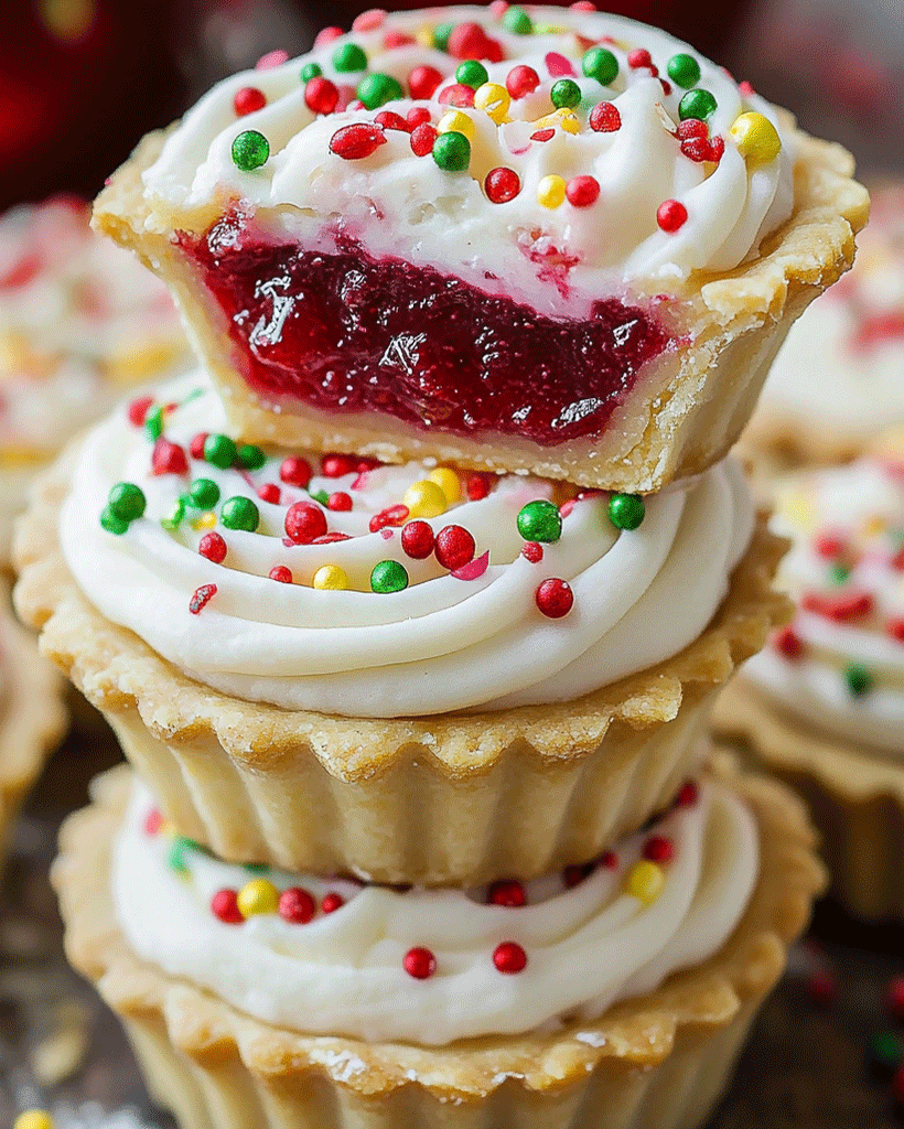 Strawberry Jam Cheesecake Cookie Cups – Sweet Delight